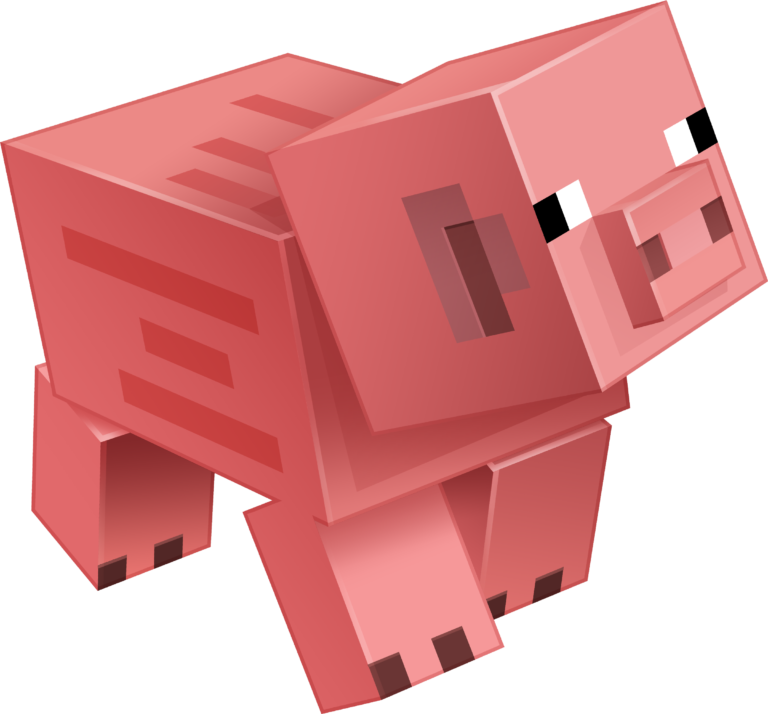 minecraft pig png 8